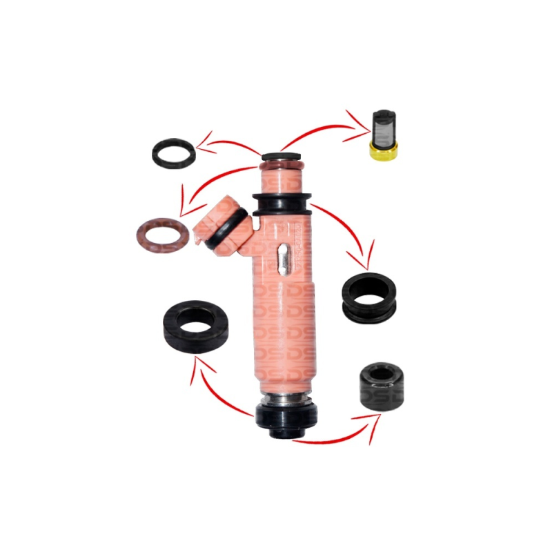 Kit de Filtros para Bico Injetor 