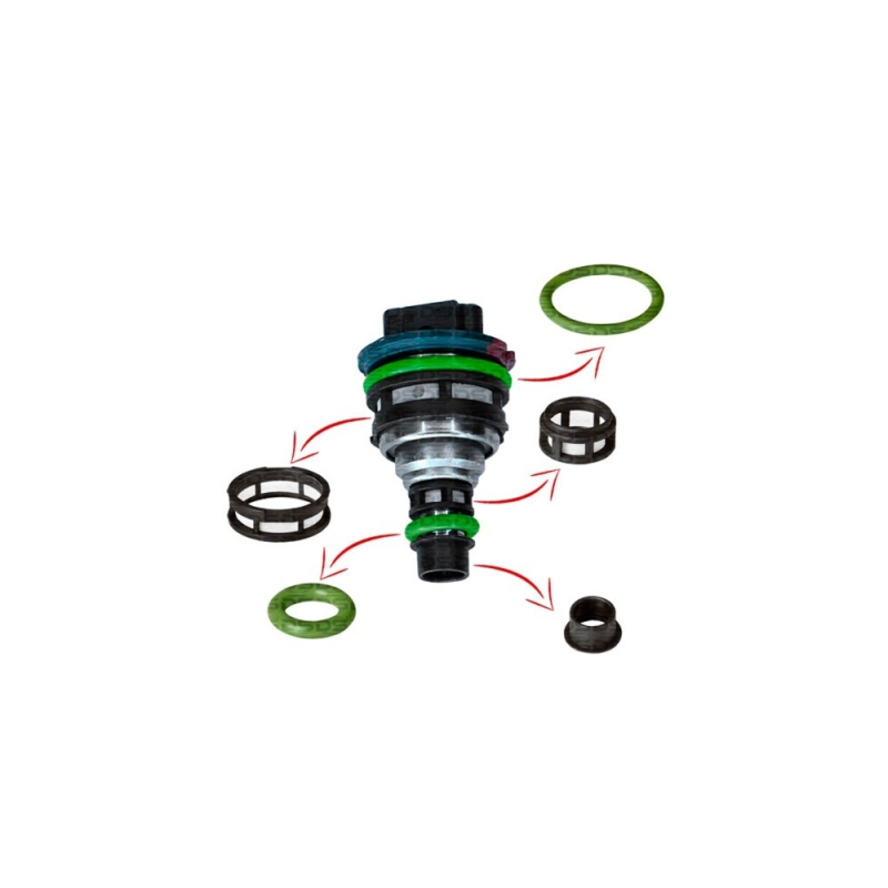 Kit de Filtros para Bico Injetor 