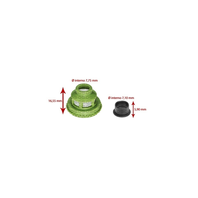 Kit de Filtros para Bico Injetor 