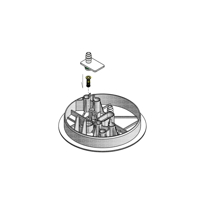 Flange do Módulo de Combustível
