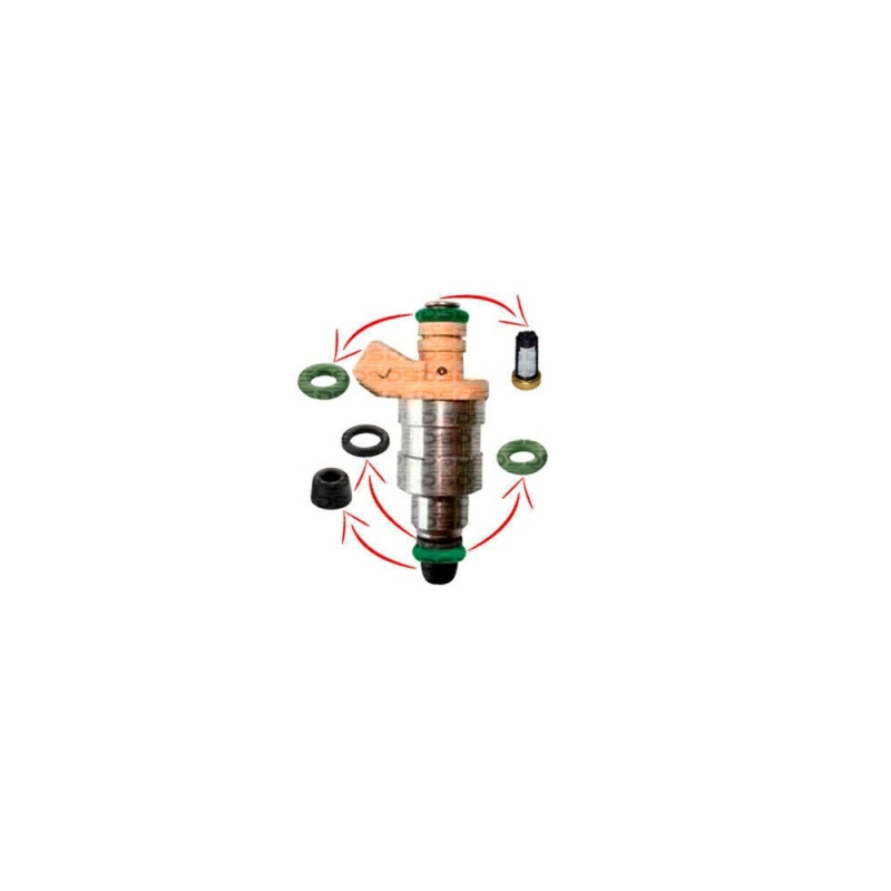 Kit de Filtros para Bico Injetor 