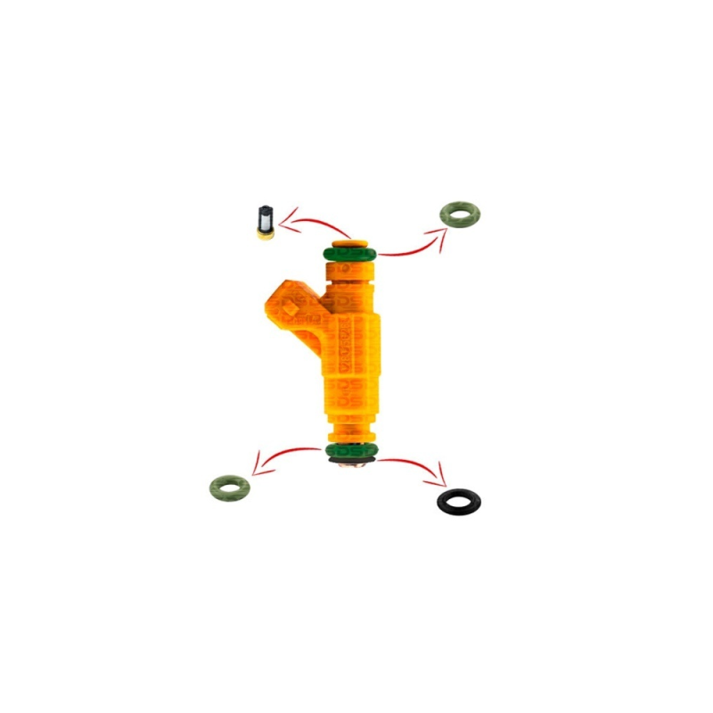 Kit de Filtros para Bico Injetor 