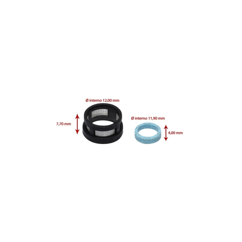 Kit de Filtros para Bico Injetor 