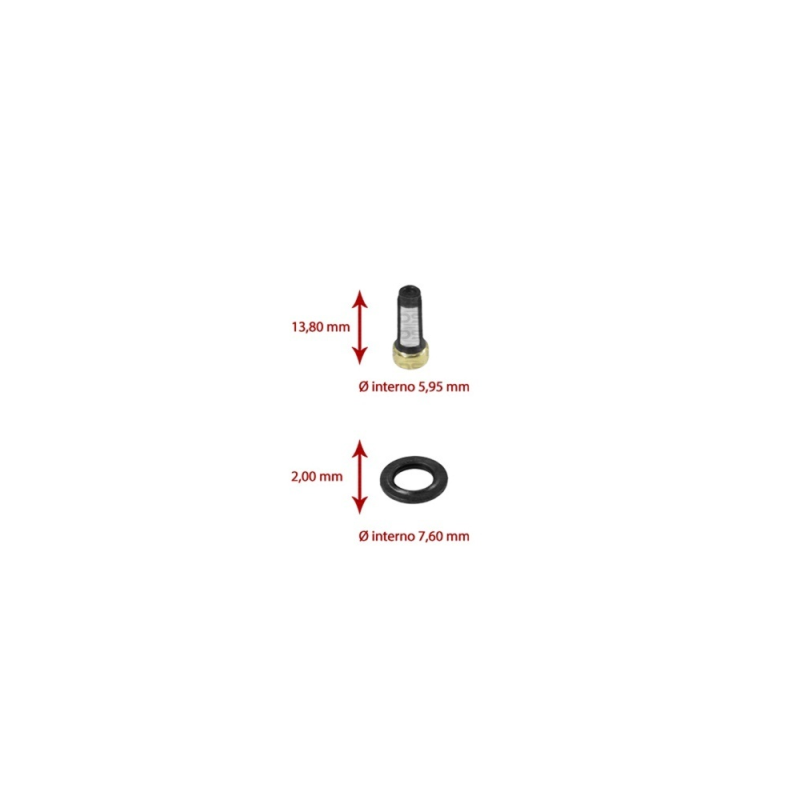 Kit de Filtros para Bico Injetor 