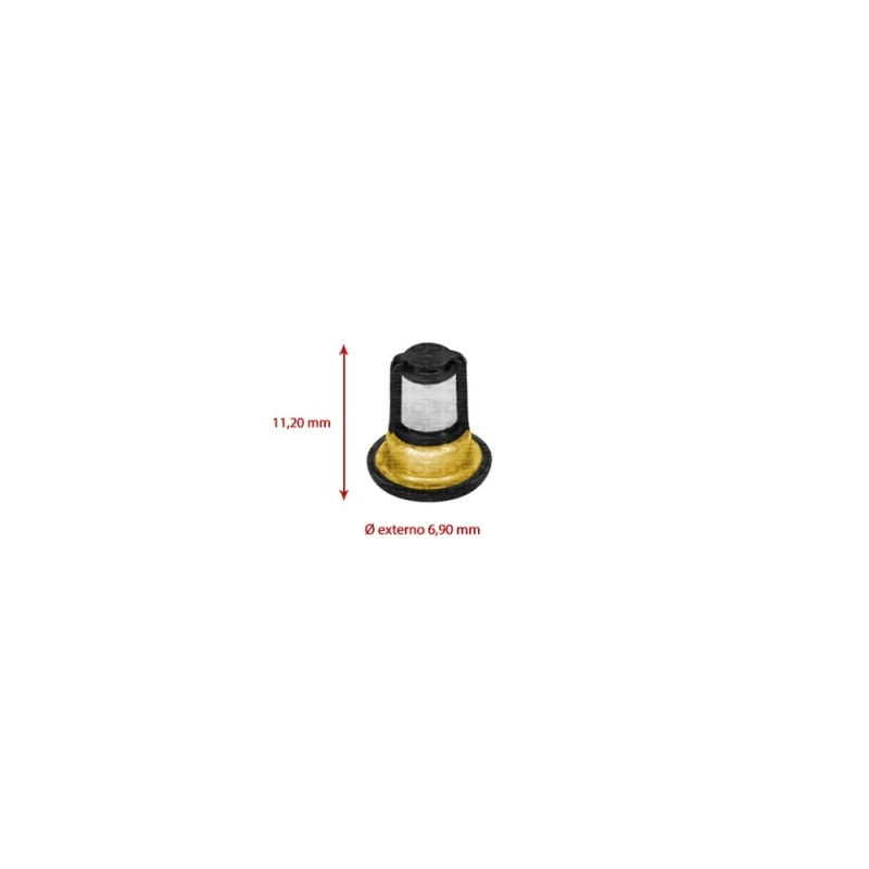 Kit de Filtros para Bico Injetor 