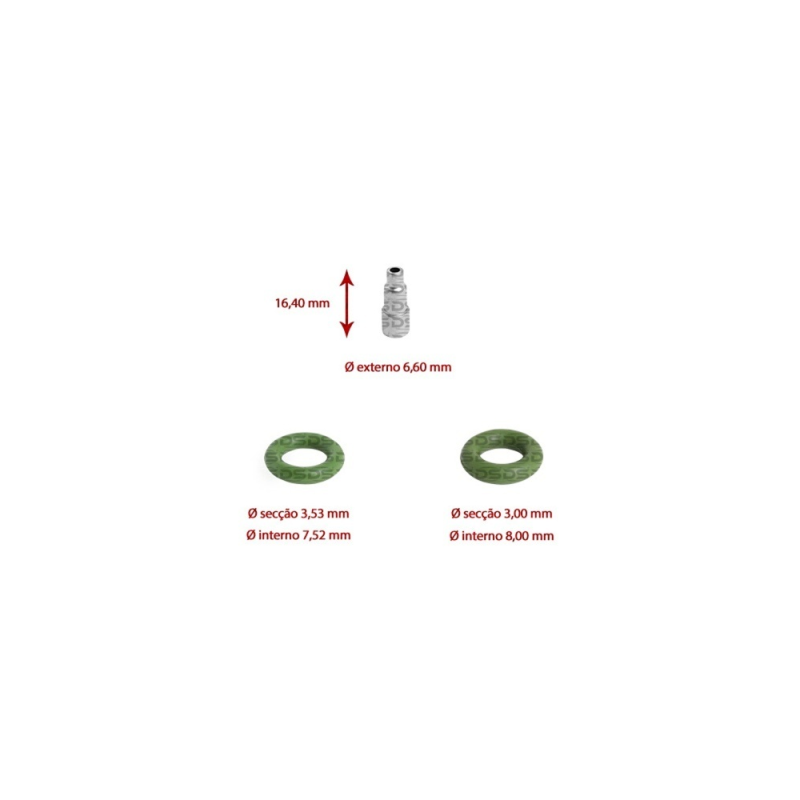 Kit de Filtros para Bico Injetor 