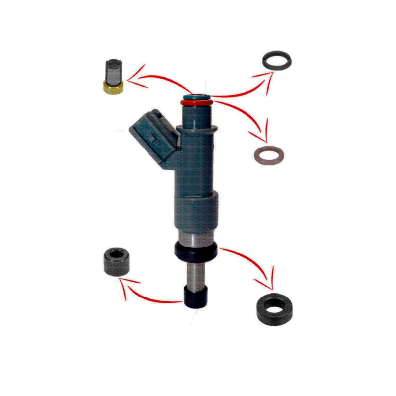 Kit de Filtros para Bico Injetor 