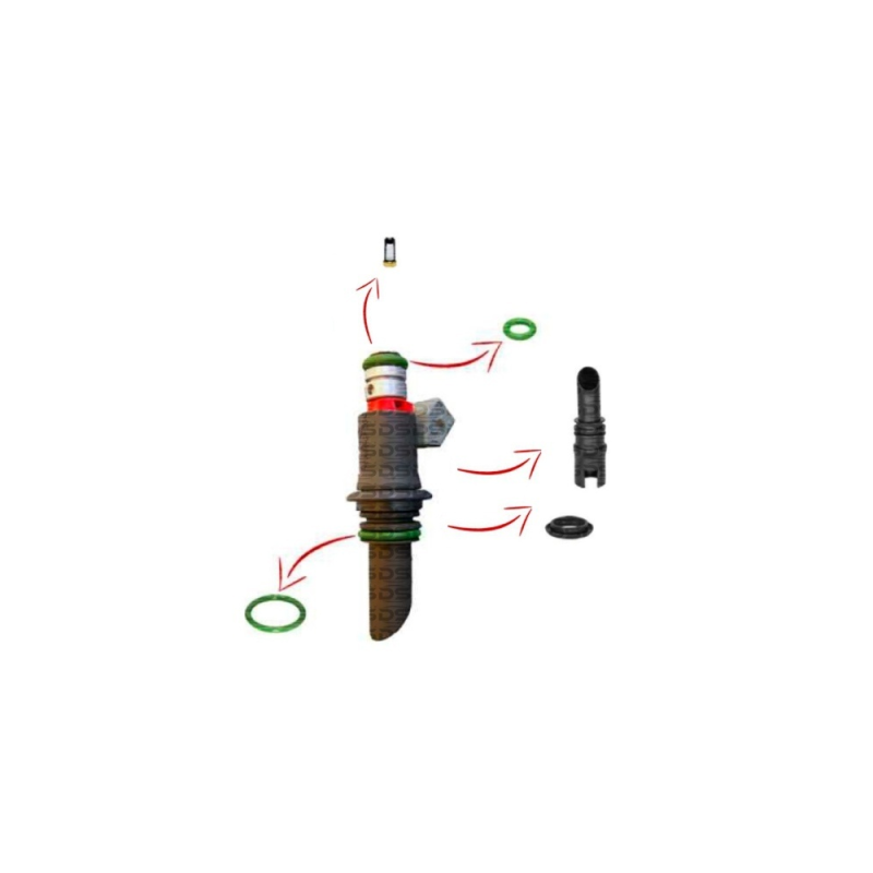 Kit de Filtros para Bico Injetor 