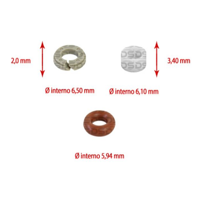 Kit de Filtros para Bico Injetor 